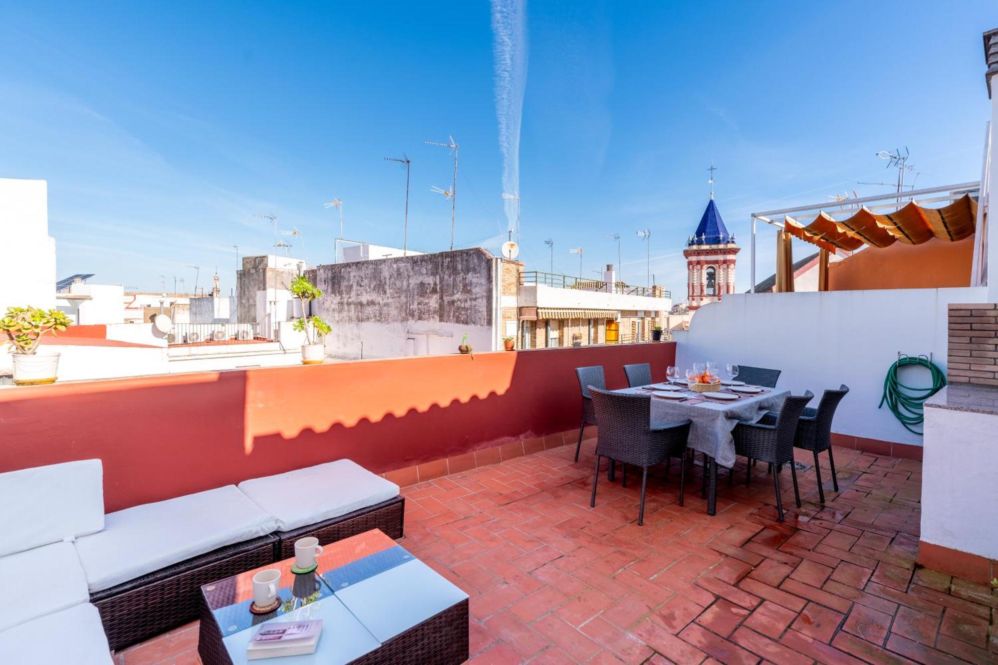 Holi-Rent Penthouse Penuelas Sevilla Exterior foto